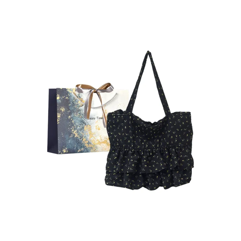Iman's House Fabric Tote Bag, Shoulder Bag Women's Ecru/Purple/Blue/Black-12