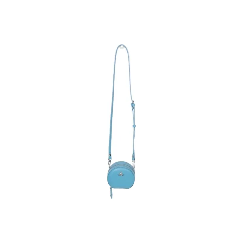 Vivienne Westwood Sheepskin Crossbody Bag Mini Women's Blue-0