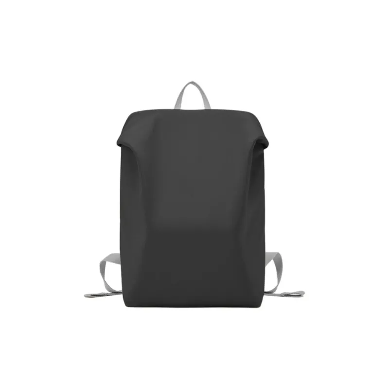 VIHUS Fabric Backpack Unisex White/Black-4