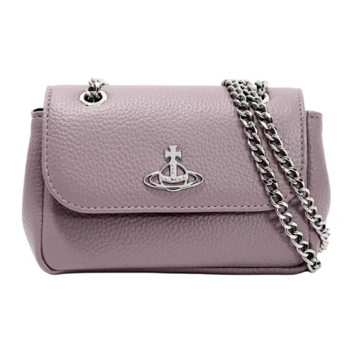Vivienne Westwood Synthetic Leather Crossbody Bag Trumpets Women's Purple
