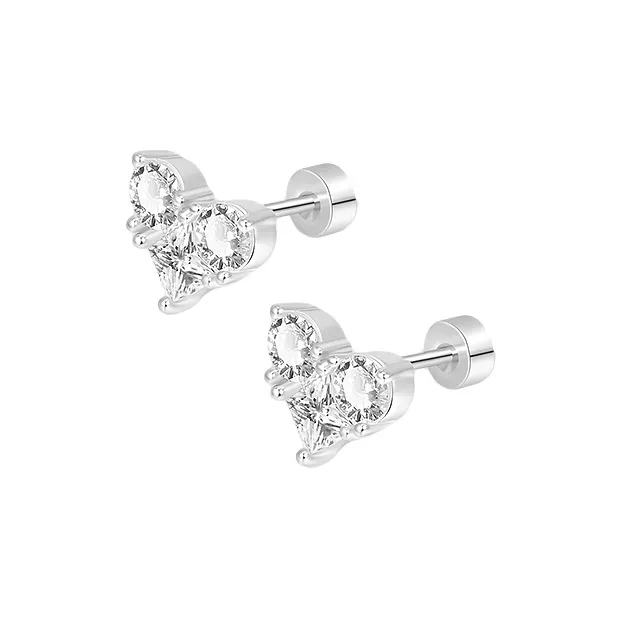 Daisy Dream Steel Stud Earrings Women's-0