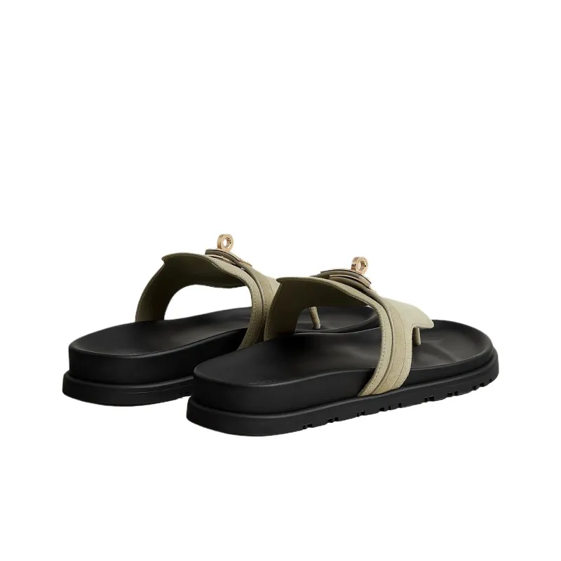 HERMES Empire Flip Flops Women's Green-3