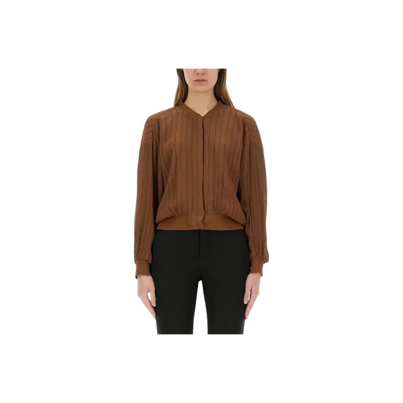 ALYSI Jackets & Coats Women's Brown-0