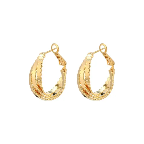 EAR PARTNER Copper Earrings Women's