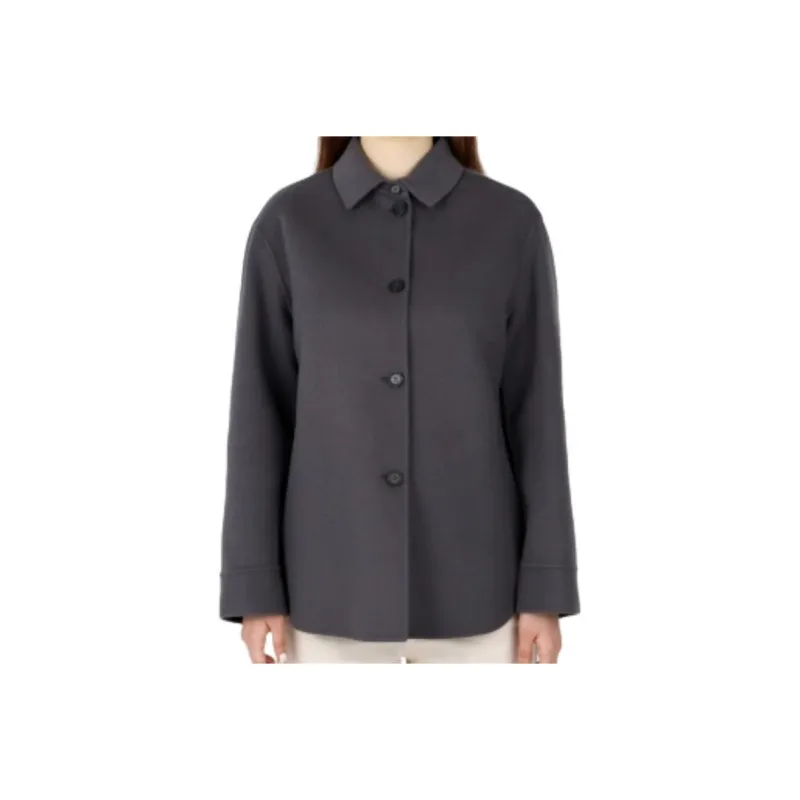 MaxMara Jackets & Coats Women's Dark Gray-0