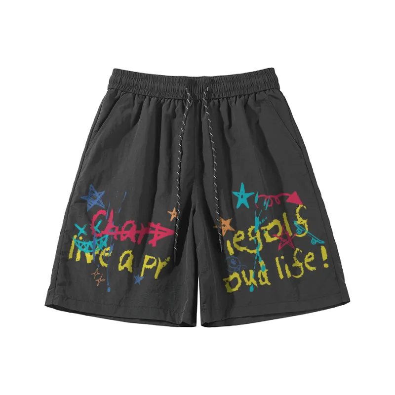 CHARLIE GOLF Casual Shorts Unisex-0