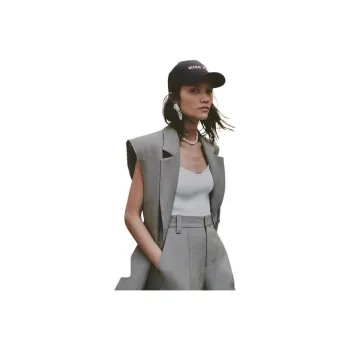 Miss Sixty Vests Women's Gray Green