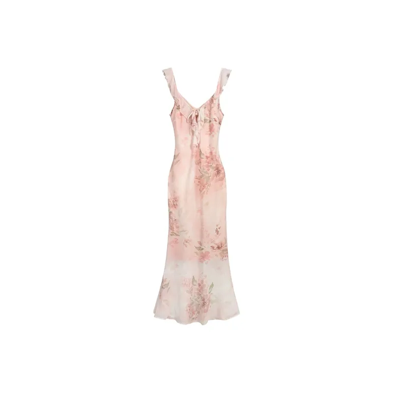 Frustration Garden Short Sleeved Dress Women's-0