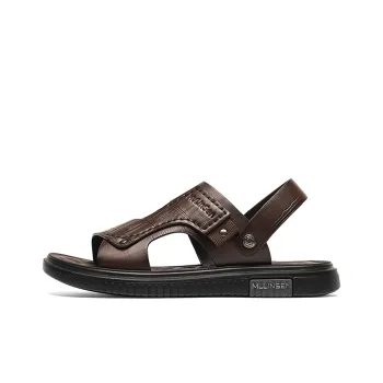 Mulinsen Beach Sandals Men Black