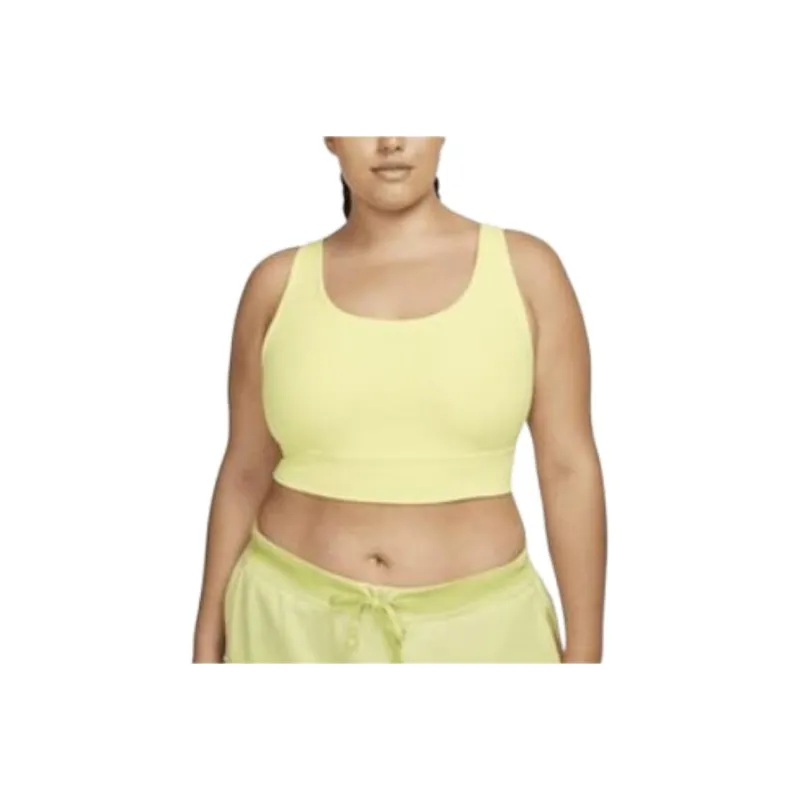 Nike Clothing Tank Tops Women's Yellow-0
