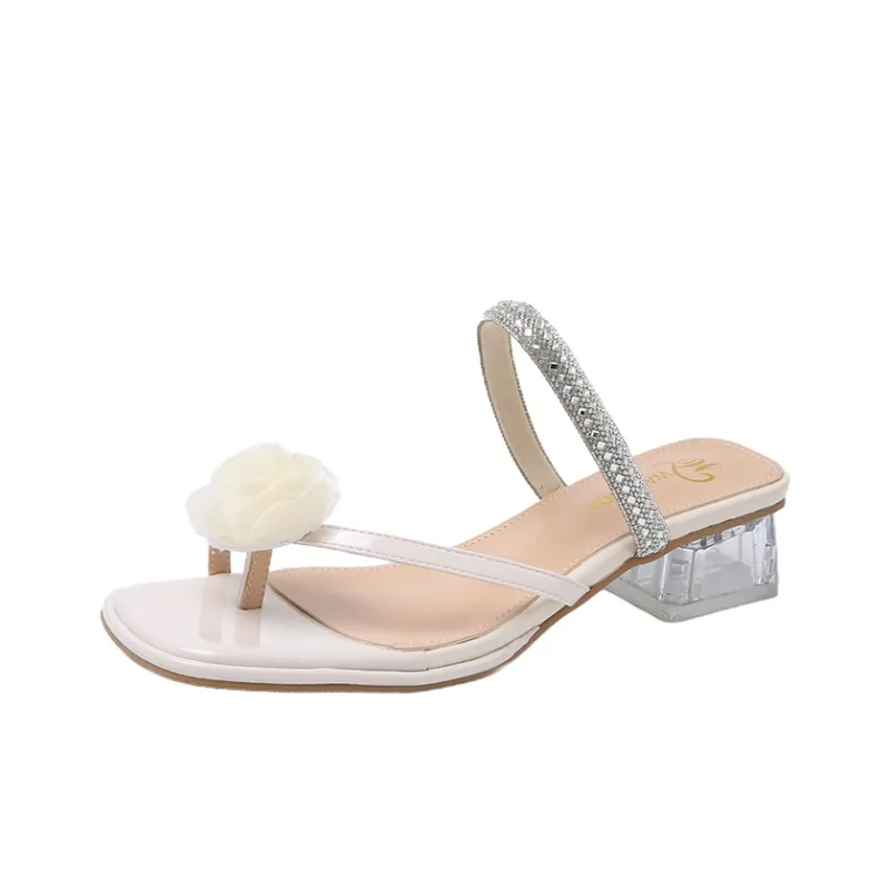 Puppytown Slip Resistant Abrasion Resistant Flip Flops Women's-0