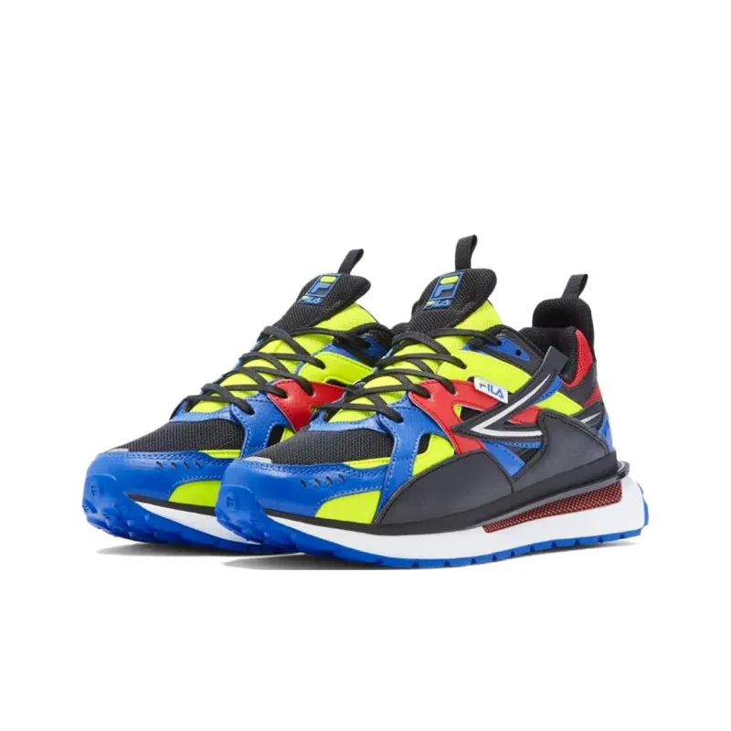 FILA Sandenal Black Blue Yellow-2