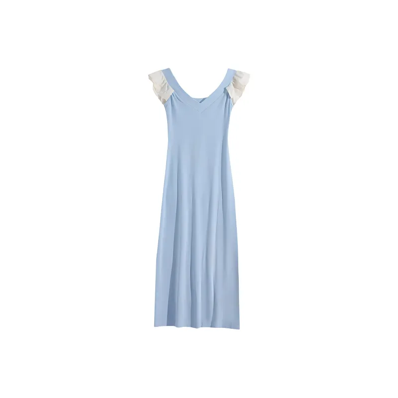 GUOZHEN Sleeveless Dress Women's-5