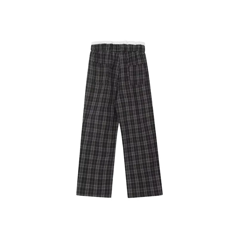 T IRA Casual Pants Unisex Black-4