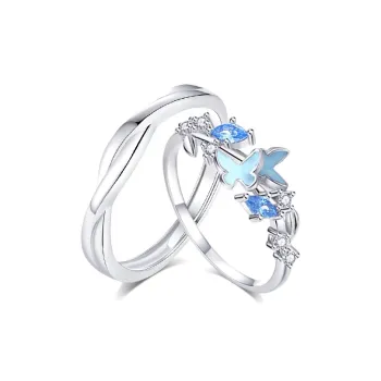 KUMET 999 Fine Silver Rings Unisex