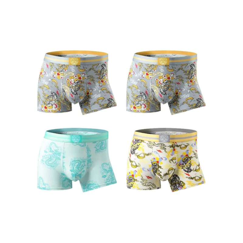 PLANDOO Underpants Men's 4 Pack-14