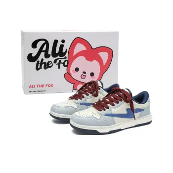 ALI THE FOX Slip Resistant, Abrasion Resistant, Balance, Lightweight, Breathable Low Top Skateboard Shoes Unisex