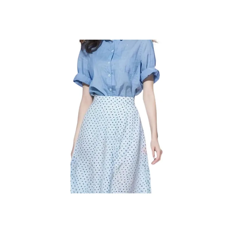 Mu Xiao Xin Two Piece Skirt Sets Women's-3