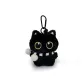 Little Black Cat Strap with Anti-Loss Buckle+Black White Scarf