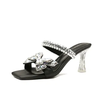 Than Than Me Rubber Sole Slip Resistant Slide Slippers Women's