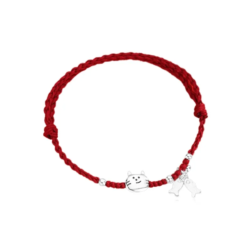 JOYDINNY Fabric Rope Bracelets Women's-9