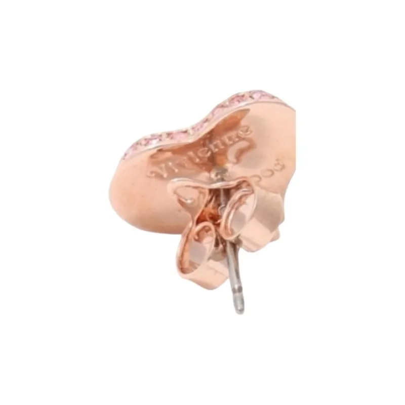 Vivienne Westwood Brass Stud Earrings Women's Pink-2