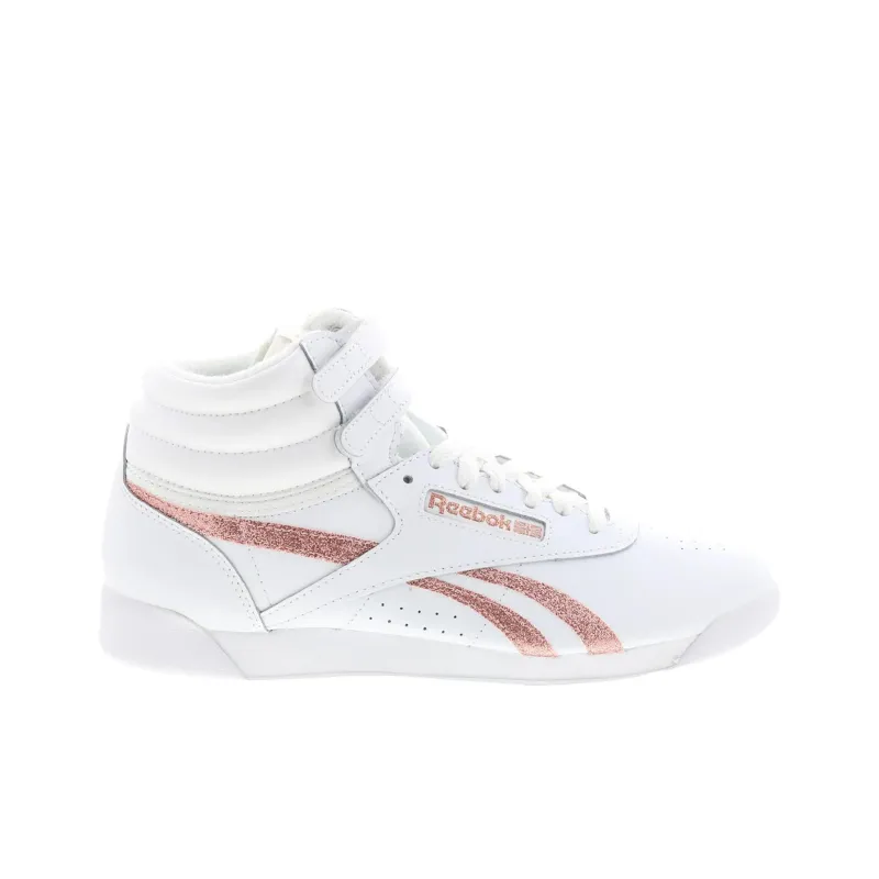 Reebok Women's Freestyle High 'White Rose Gold' Women's-1