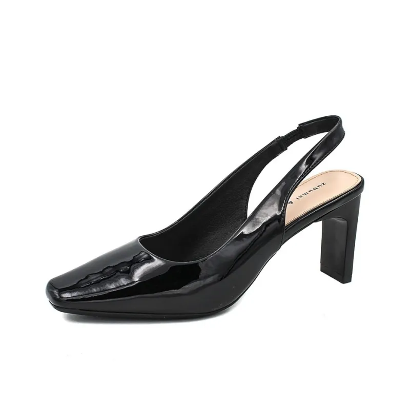 Lan Miao Chunky Heel High Heels Women's-0