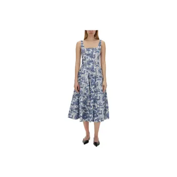 Staud SS25 Sleeveless Dress Women's Blue