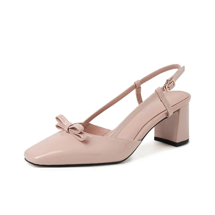 Schilling Chunky Heel High Heels 6cm Women's-8