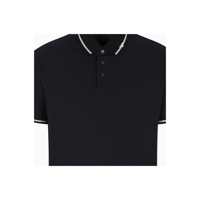EMPORIO ARMANI Polo Shirt Men's Marine Blue-1