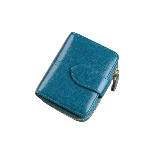 Gorora Cow Leather Wallet Regular Women's Multicolor