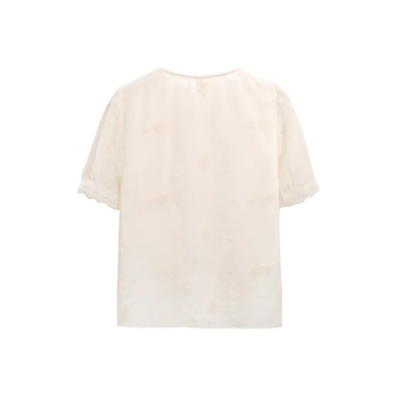 OZVO Shirts Women's Apricot-1