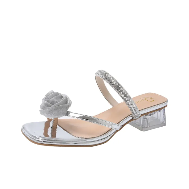 Puppytown Slip Resistant Abrasion Resistant Flip Flops Women's-5