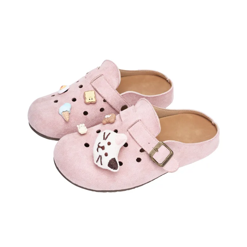 XMISTUO Quiet Abrasion Resistant Slip Resistant Closed Toe Slippers Women's-15