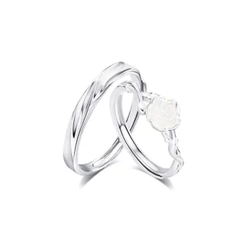 KUMET Sterling Silver Rings Unisex