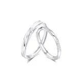 Couple Rings[999 Fine Silver]