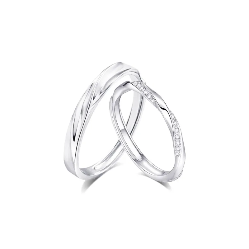 KUMET Sterling Silver Rings Unisex-0