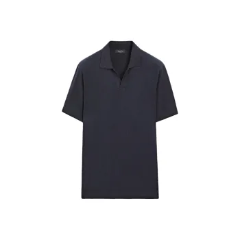 Massimo Dutti Polo Shirts Men Blue