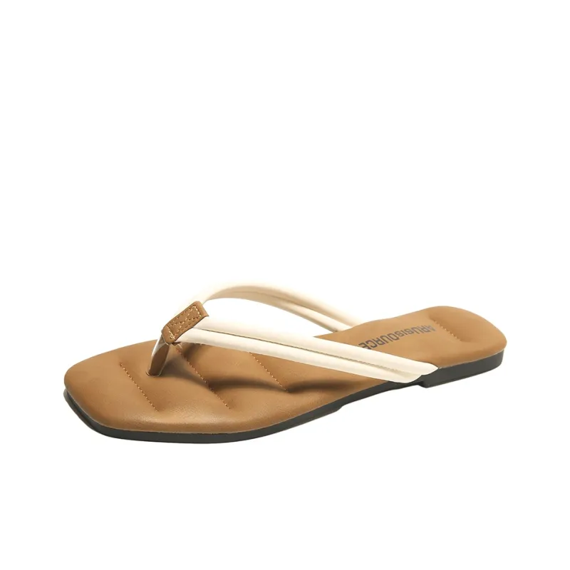 AJPAP Rubber Sole Odor Resistant, Slip Resistant, Quick Dry Flip Flops Women's-6