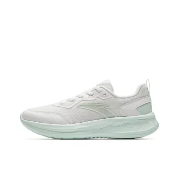 Anta Breathable And Slip Resistant Low Top Casual Training Running Shoes Women's Gray Green