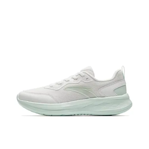 Anta Breathable And Slip Resistant Low Top Casual Training Running Shoes Women's Gray Green