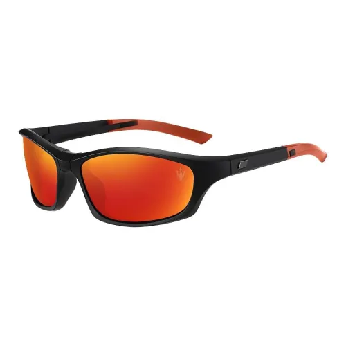 FILA TR/Memory Plastic Square Optical Unisex Black Transparent Frame