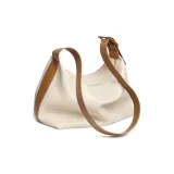Cream Apricot & Brown