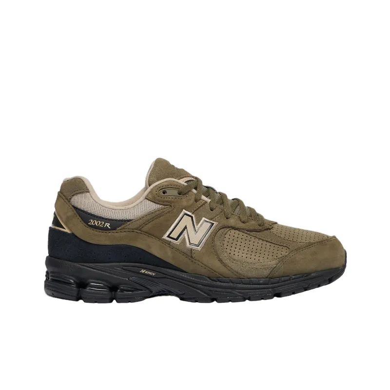 New Balance 2002R Olive Green Black-1
