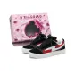 Black Red (Black Shoe Strap)