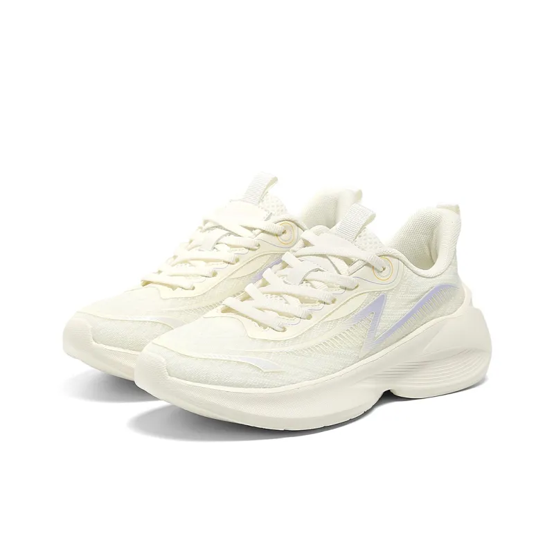 FOREVER 21 Anti Slip Wear Resistant Low Top Running Shoes Women's Beige-2