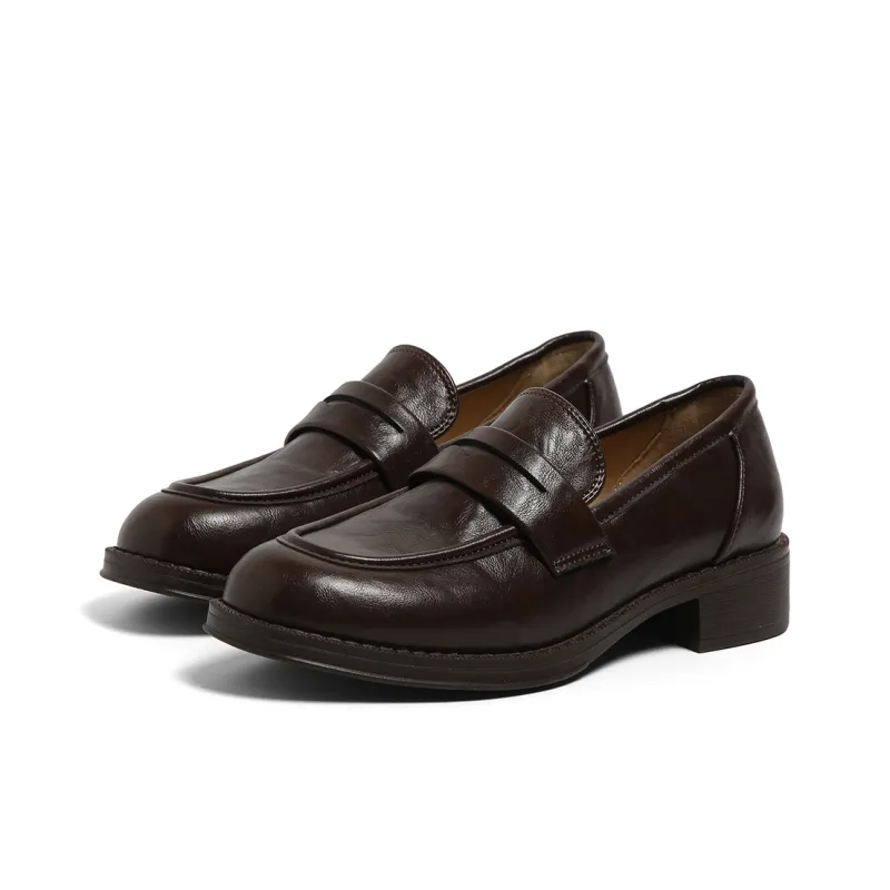 FOREVER 21 Loafers Women's Brown-2