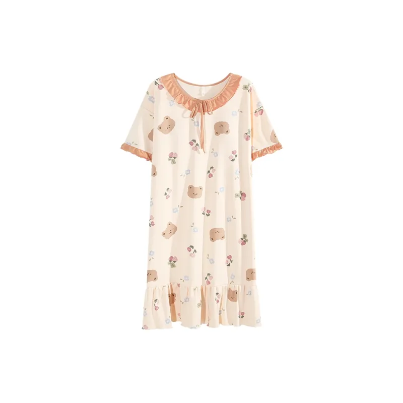 Pretty lady Women's Nightgowns-0
