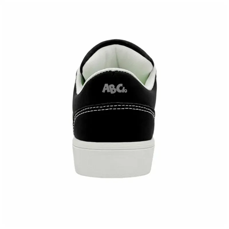 ABCIO Skateboard Shoes Unisex Low Top Black Mismatched-4
